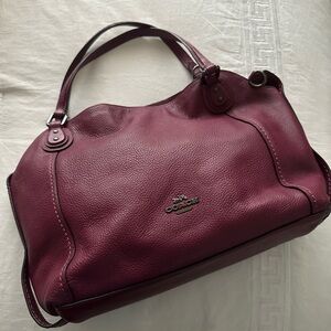Coach Burgundy Crossbody Bag